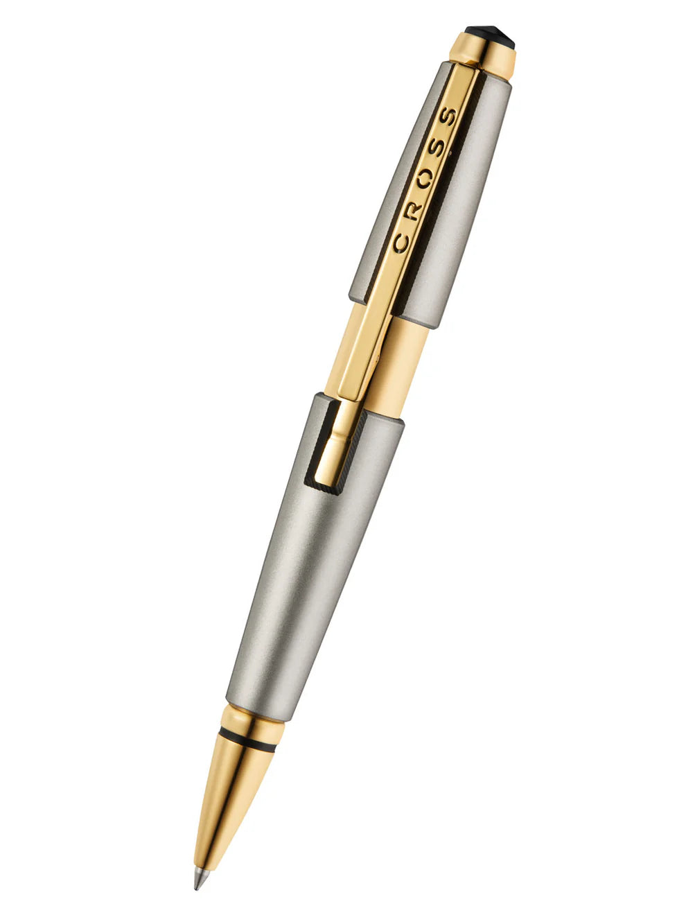 Penna Roller Selectip® Edge™ Sonic Titanium Lacquer con finiture PVD oro