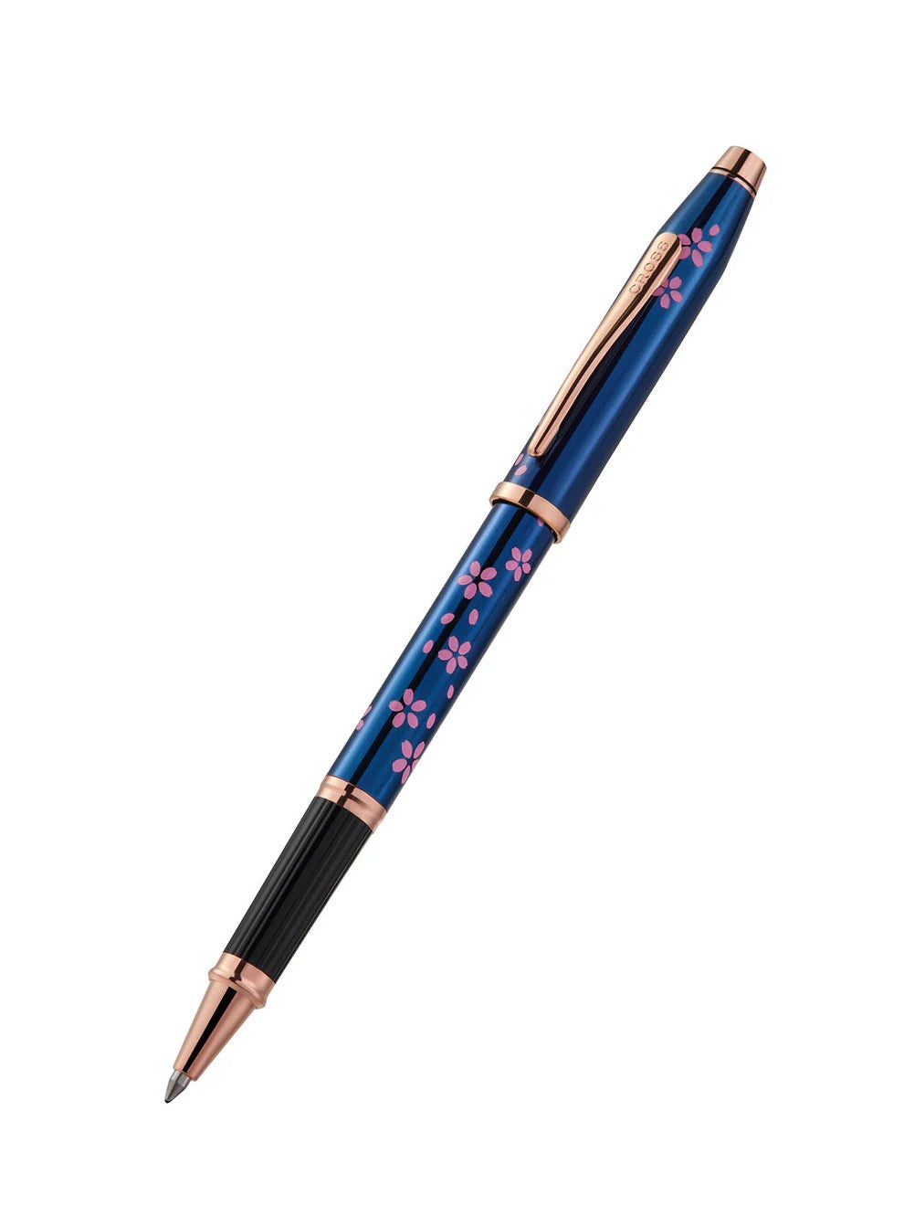 Penna Roller Century® II Cherry Blossom laccata blu traslucida