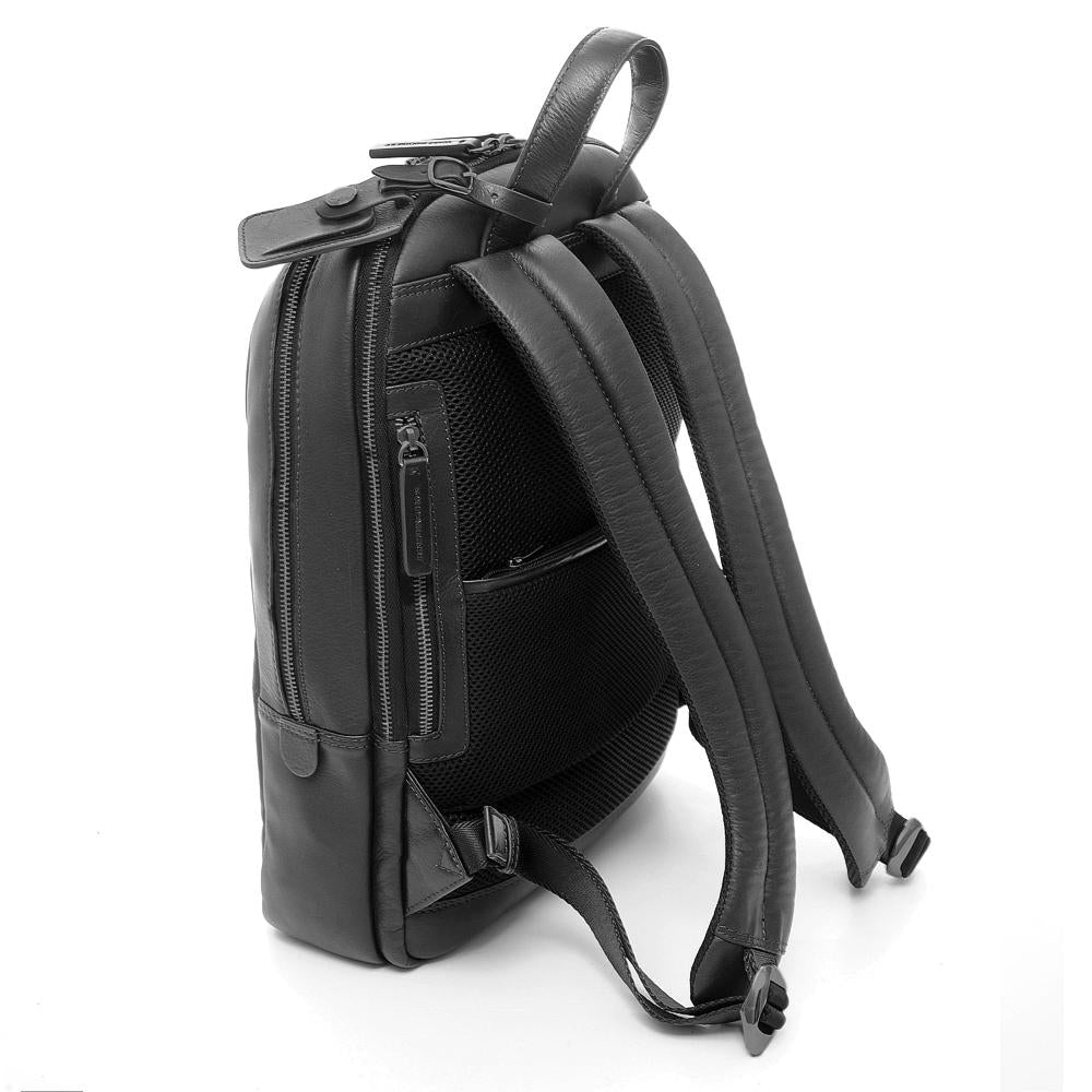 Zaino Round Large Tech Leather - Nero – A. G. Spalding & Bros.