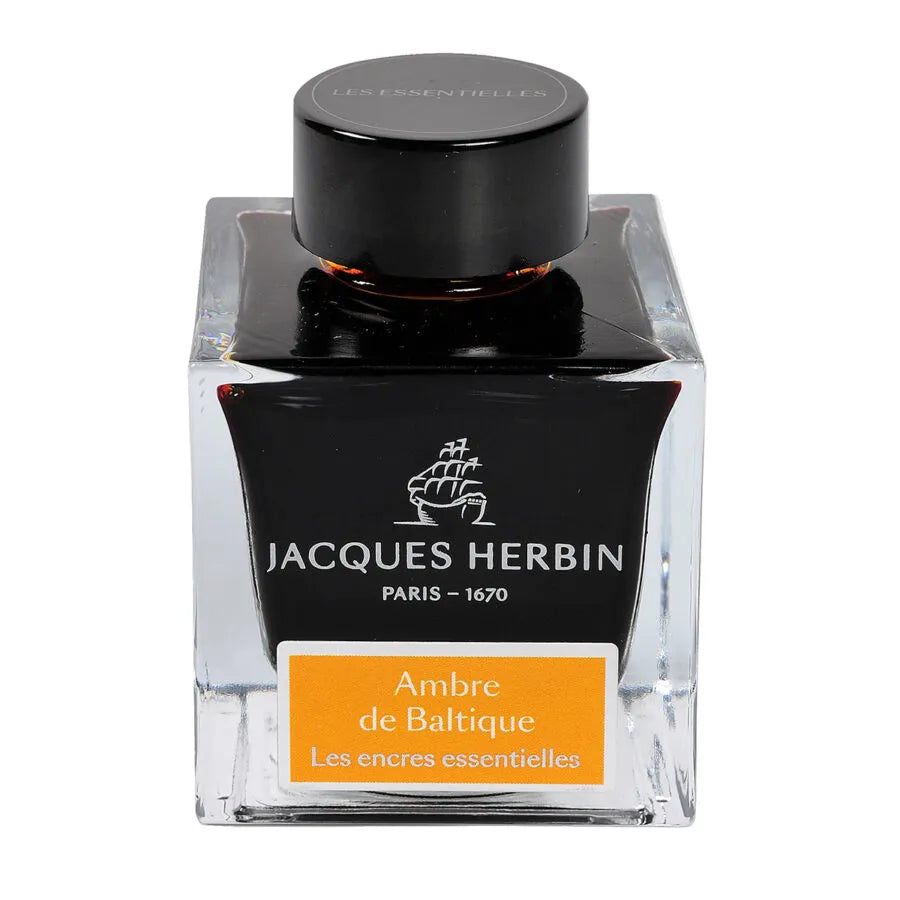 Jacques Herbin Prestige inchiostro per stilografica Les Encres essentielles Ambre de Baltique