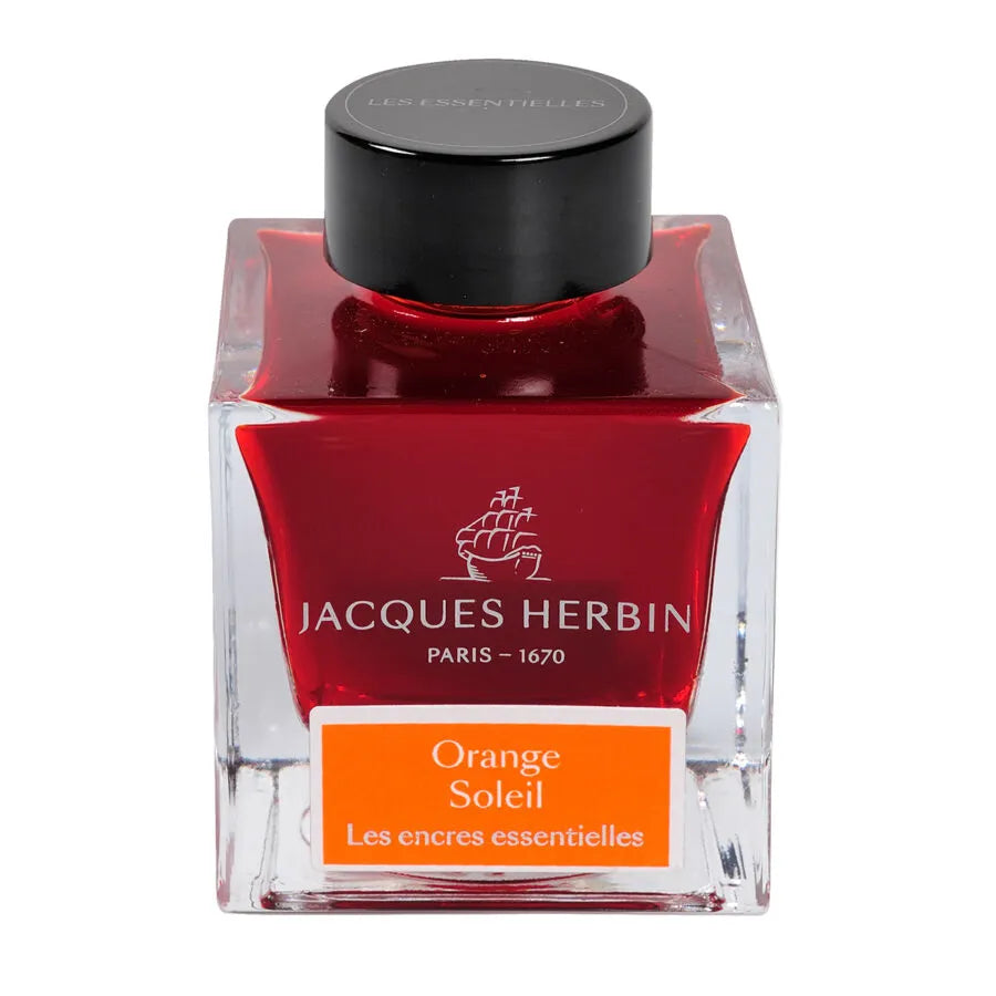 Jacques Herbin Prestige inchiostro per stilografica Les Encres essentielles Orange Soleil