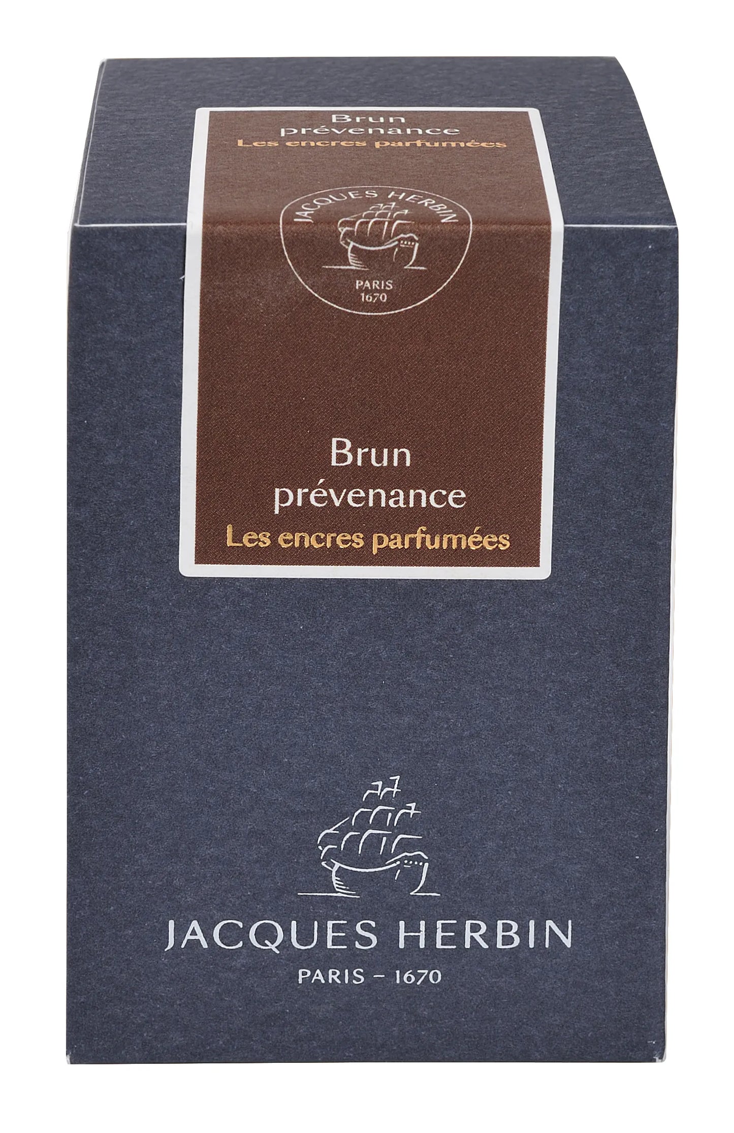 Jacques Herbin Prestige inchiostro per stilografica Encre parfumée, Brun Prévenance
