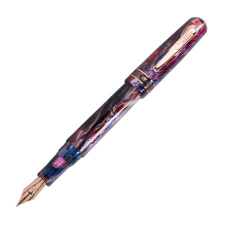 Penna Stilografica Conklin 1898 Misto resina viola