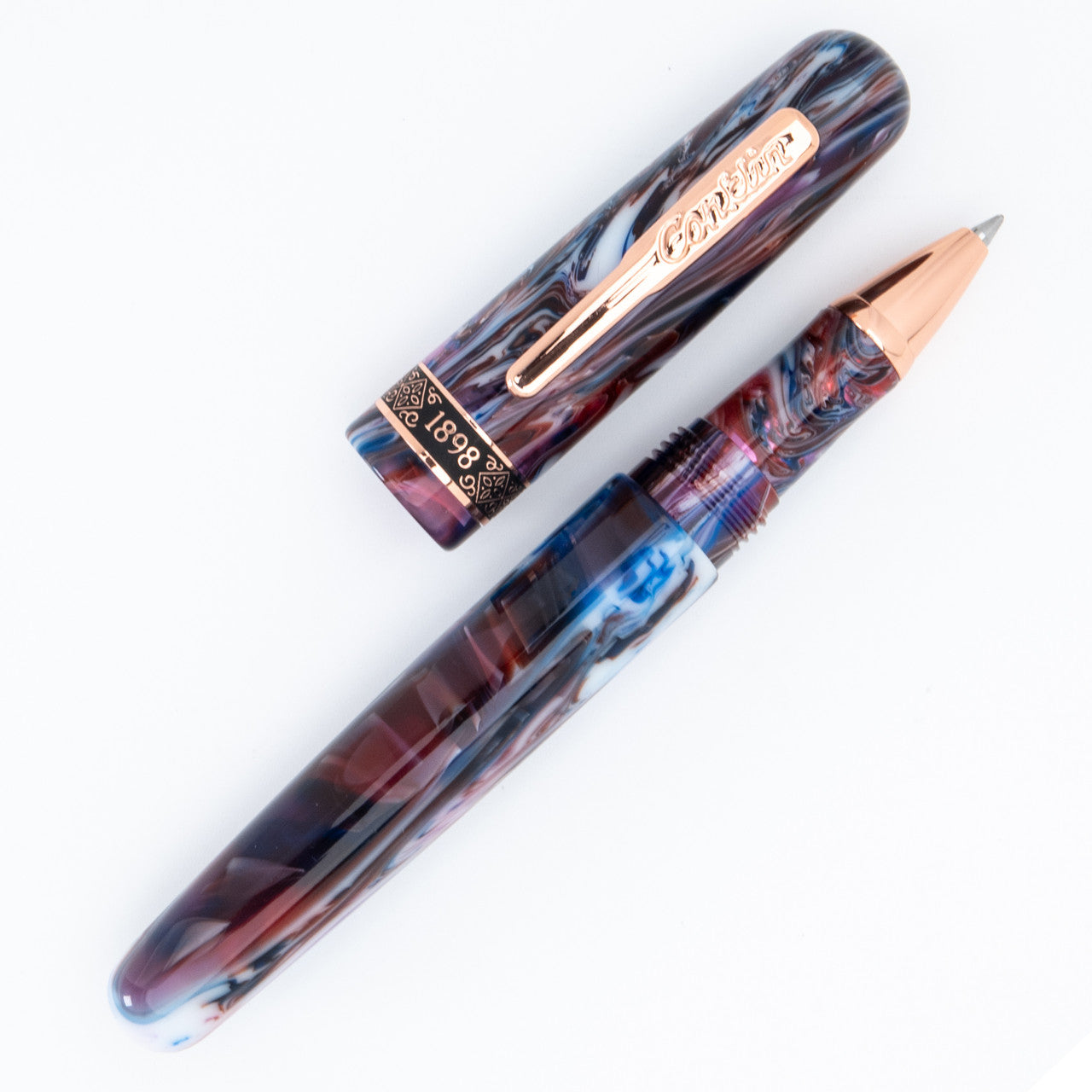 Penna Roller Conklin 1898 Misto resina viola