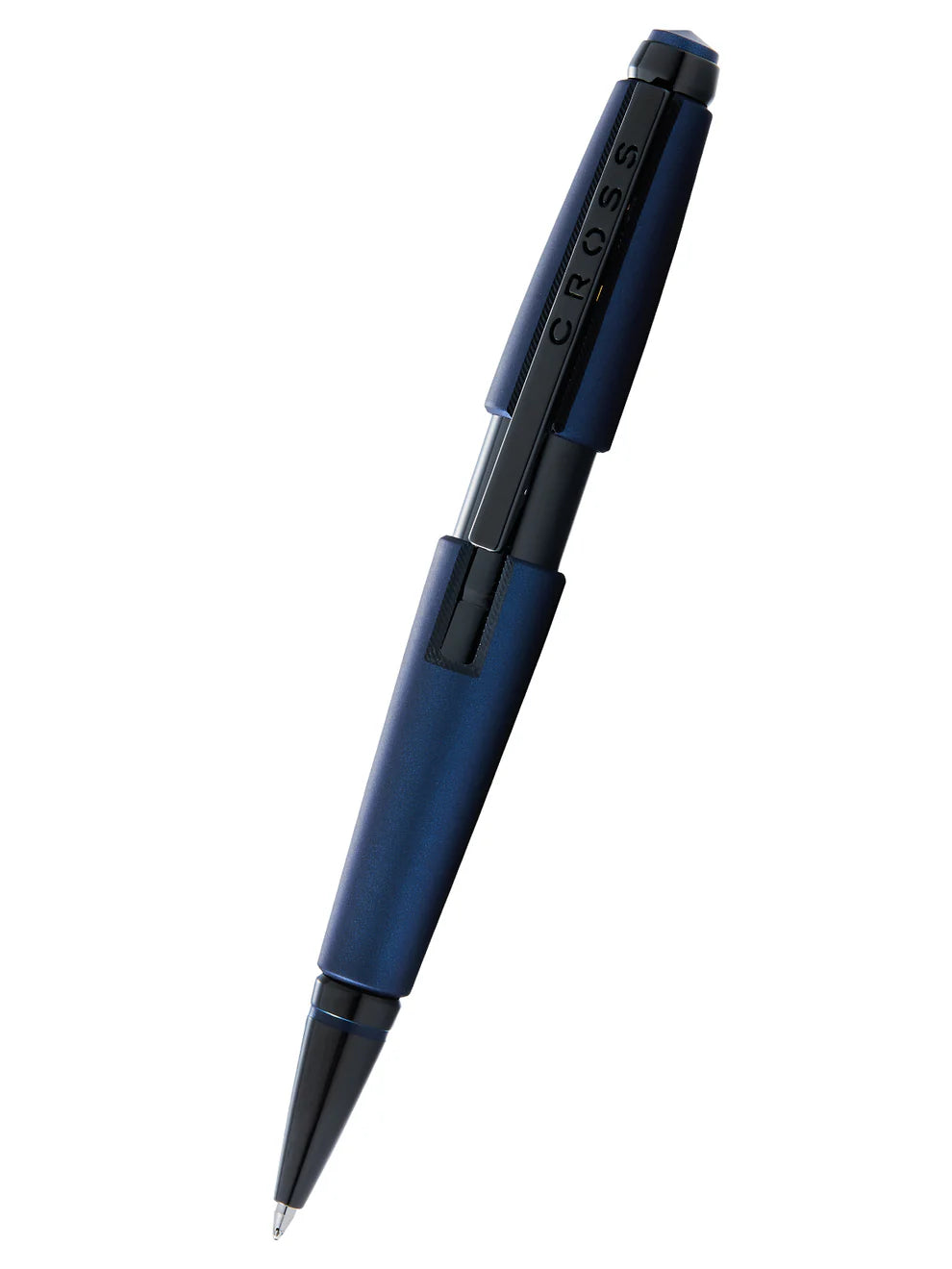 Penna Roller in gel laccato blu opaco Edge