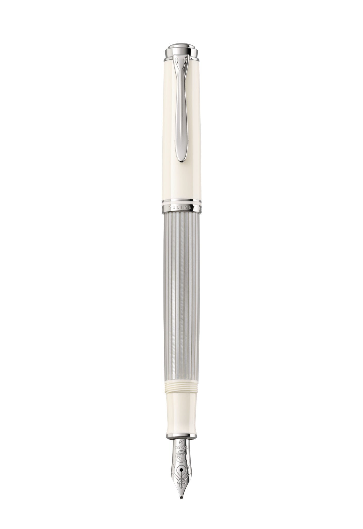 Penna stilografica Pelikan Souverän® 405 Silver White