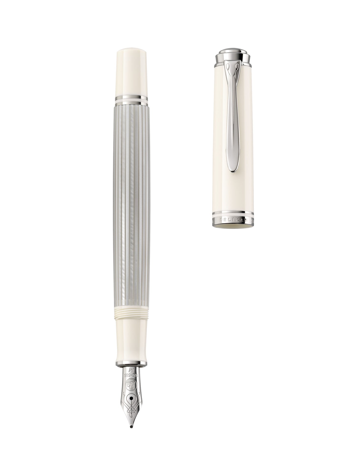 Penna stilografica Pelikan Souverän® 405 Silver White