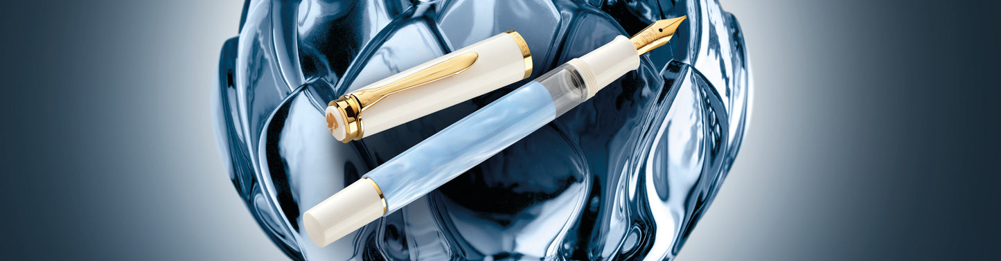 Penna stilografica Pelikan M200 PASTEL BLUE