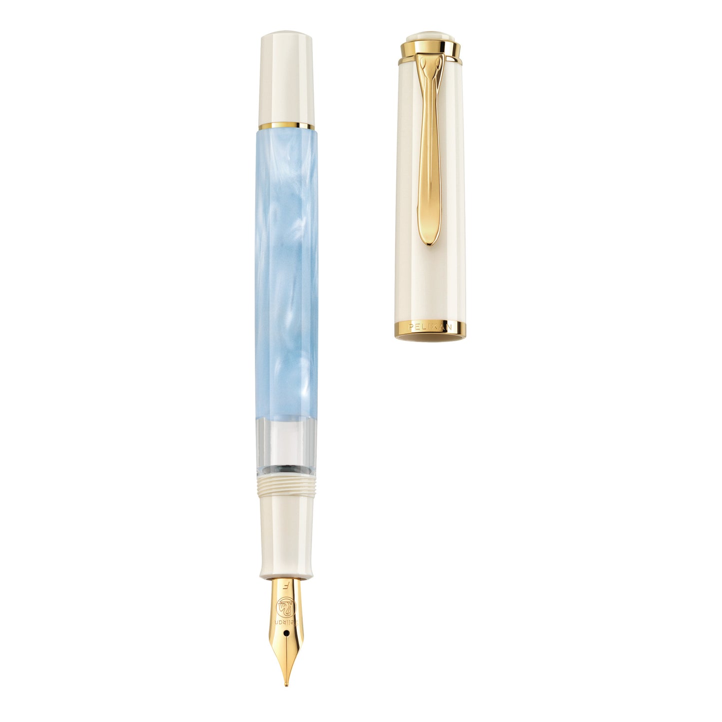 Penna stilografica Pelikan M200 PASTEL BLUE
