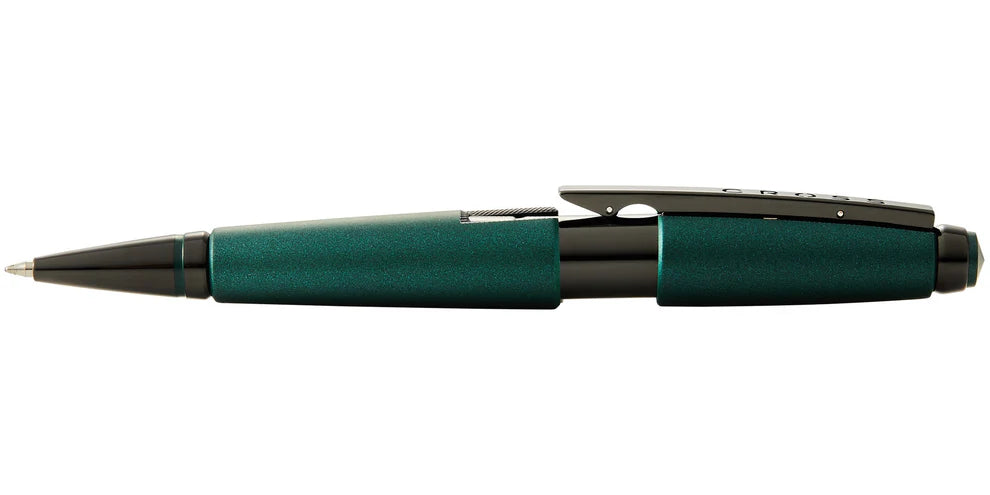 Penna Roller in gel laccato verde opaco Edge