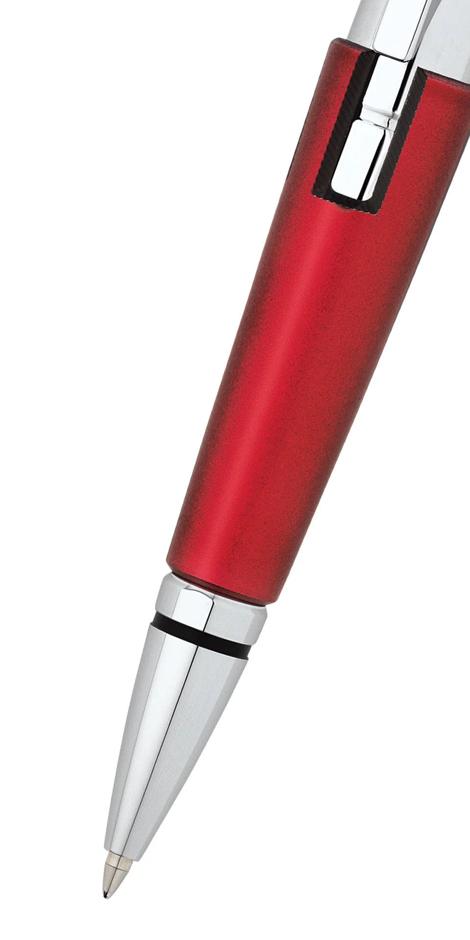 Penna Roller in gel laccato rosso Edge