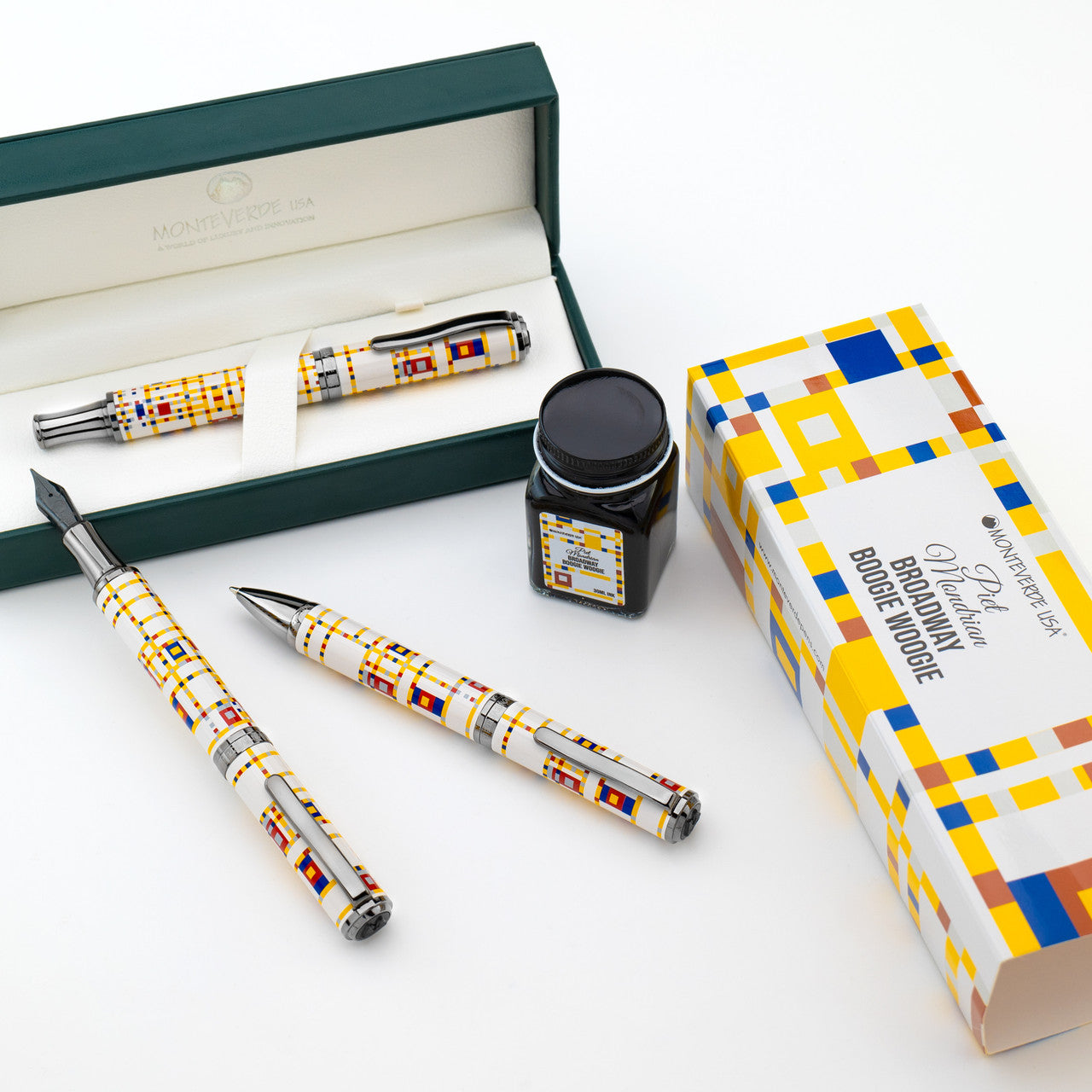 Penna stilografica Monteverde USA® Regatta Mondrian Boogie Woogie Limited Edition 942