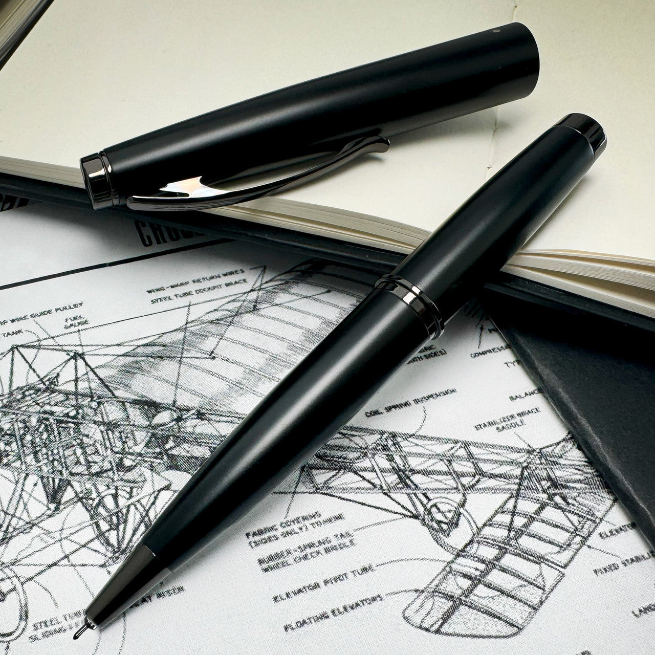 Penna Roller Monteverde Dakota Black sky