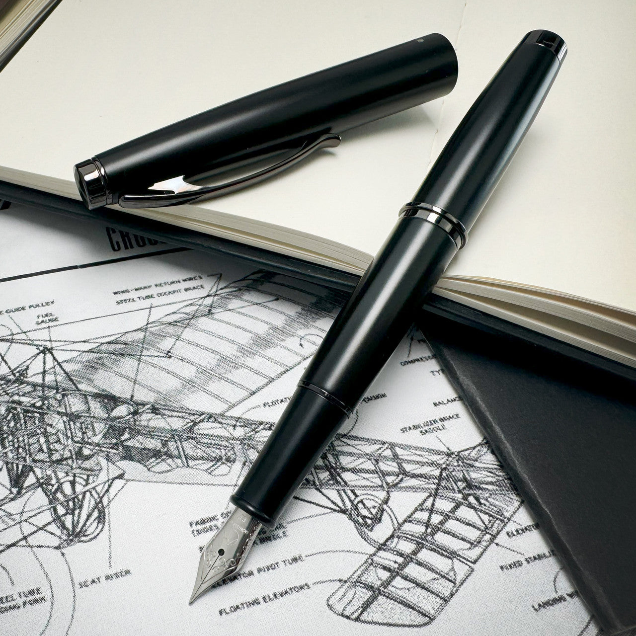 Penna Stilografica Monteverde Dakota Black sky