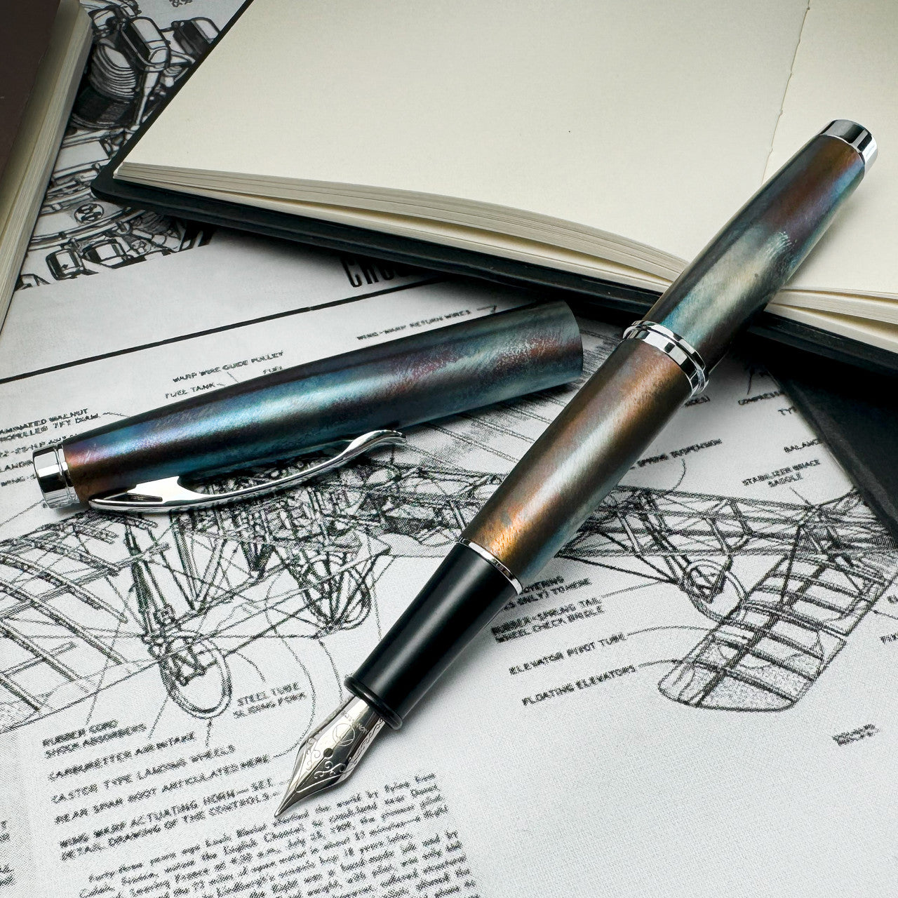 Penna Stilografica Monteverde Dakota Raw Flame