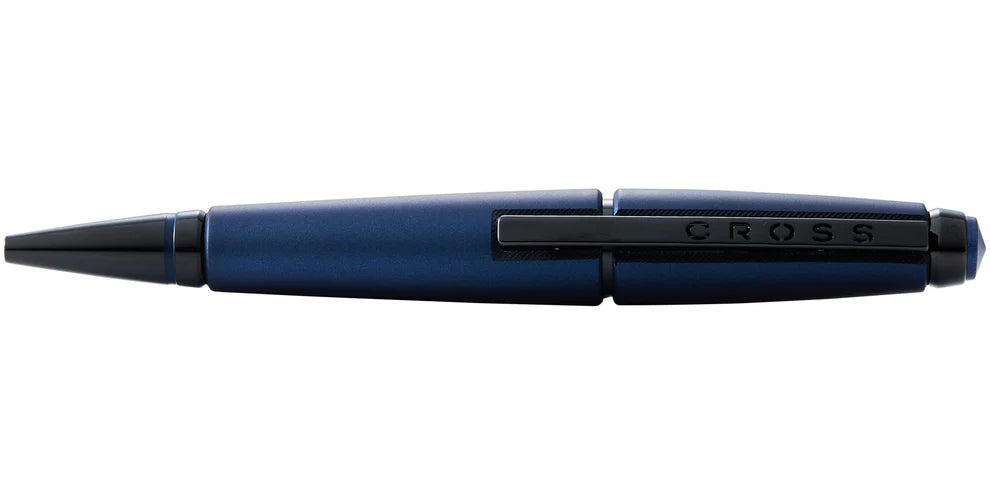 Penna Roller in gel laccato blu opaco Edge