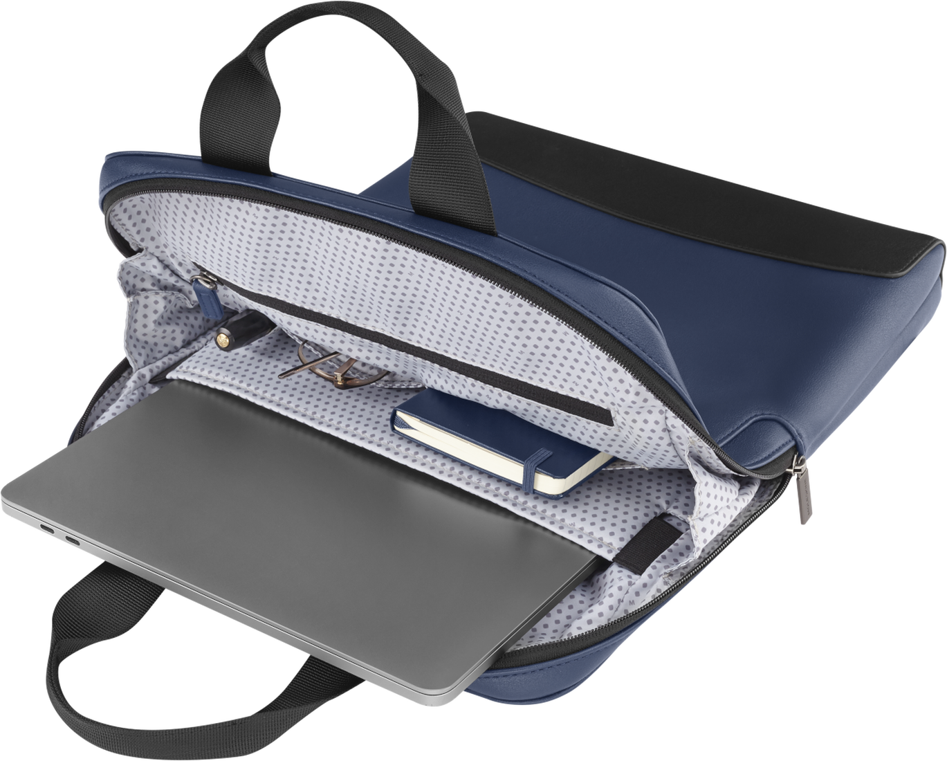 Borsa per dispositivi verticale Collezione Classic, Blu zaffiro, Blue - MOLESKINE