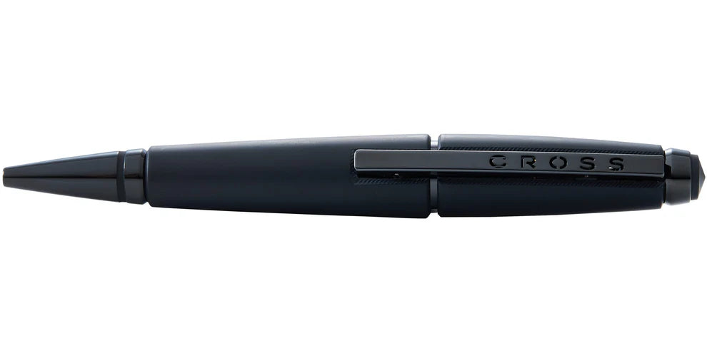 Penna Roller in gel laccato nero opaco Edge
