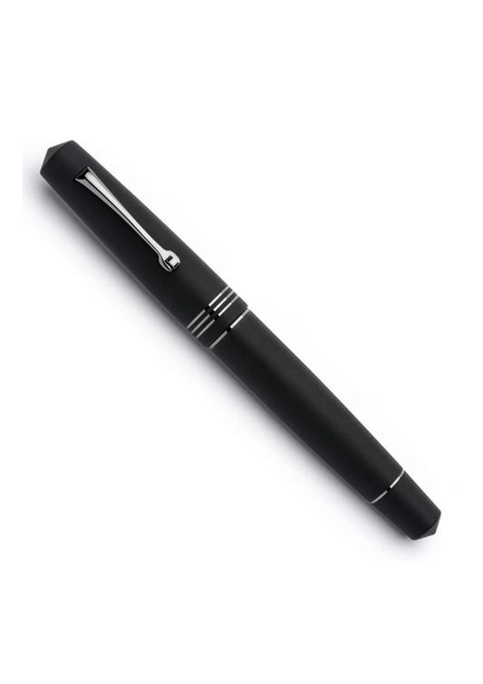 LEONARDO MOMENTO ZERO NERO OPACO - pennino in acciaio