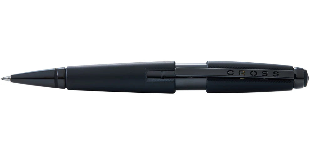 Penna Roller in gel laccato nero opaco Edge
