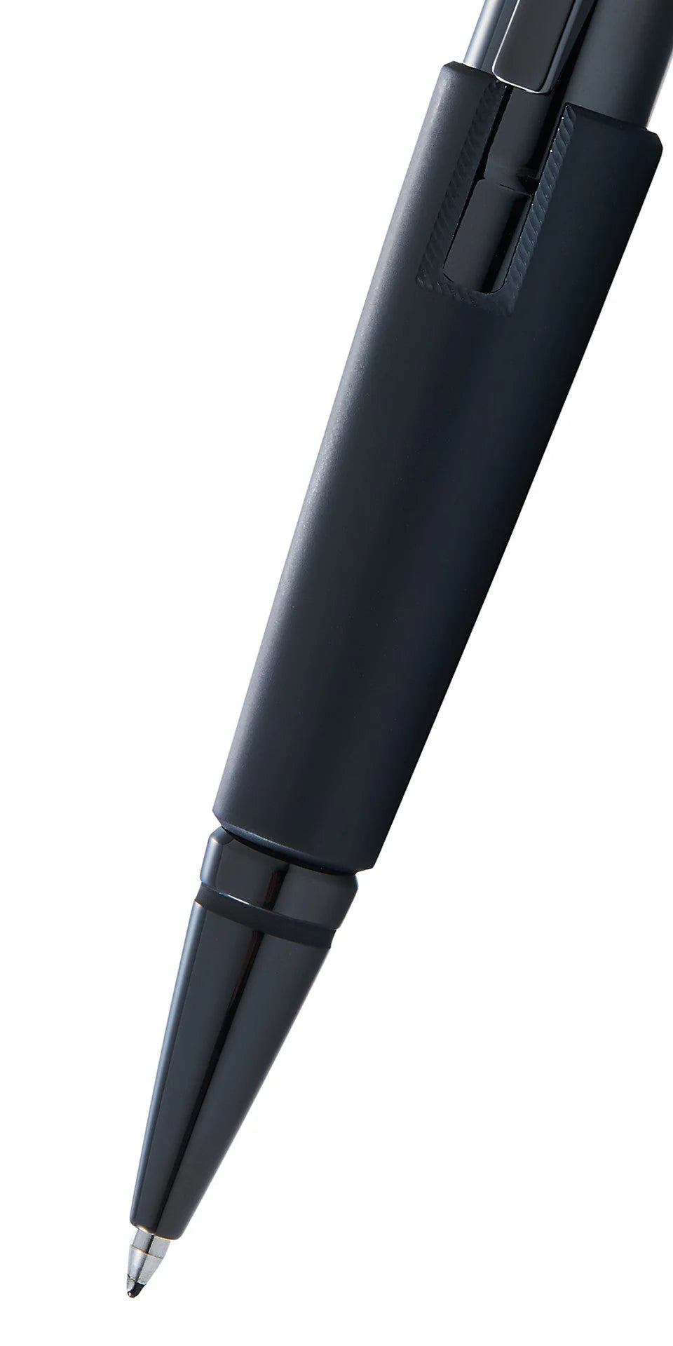 Penna Roller in gel laccato nero opaco Edge