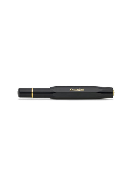 Kaweco PISTON SPORT CLASSIC - Nero / Oro