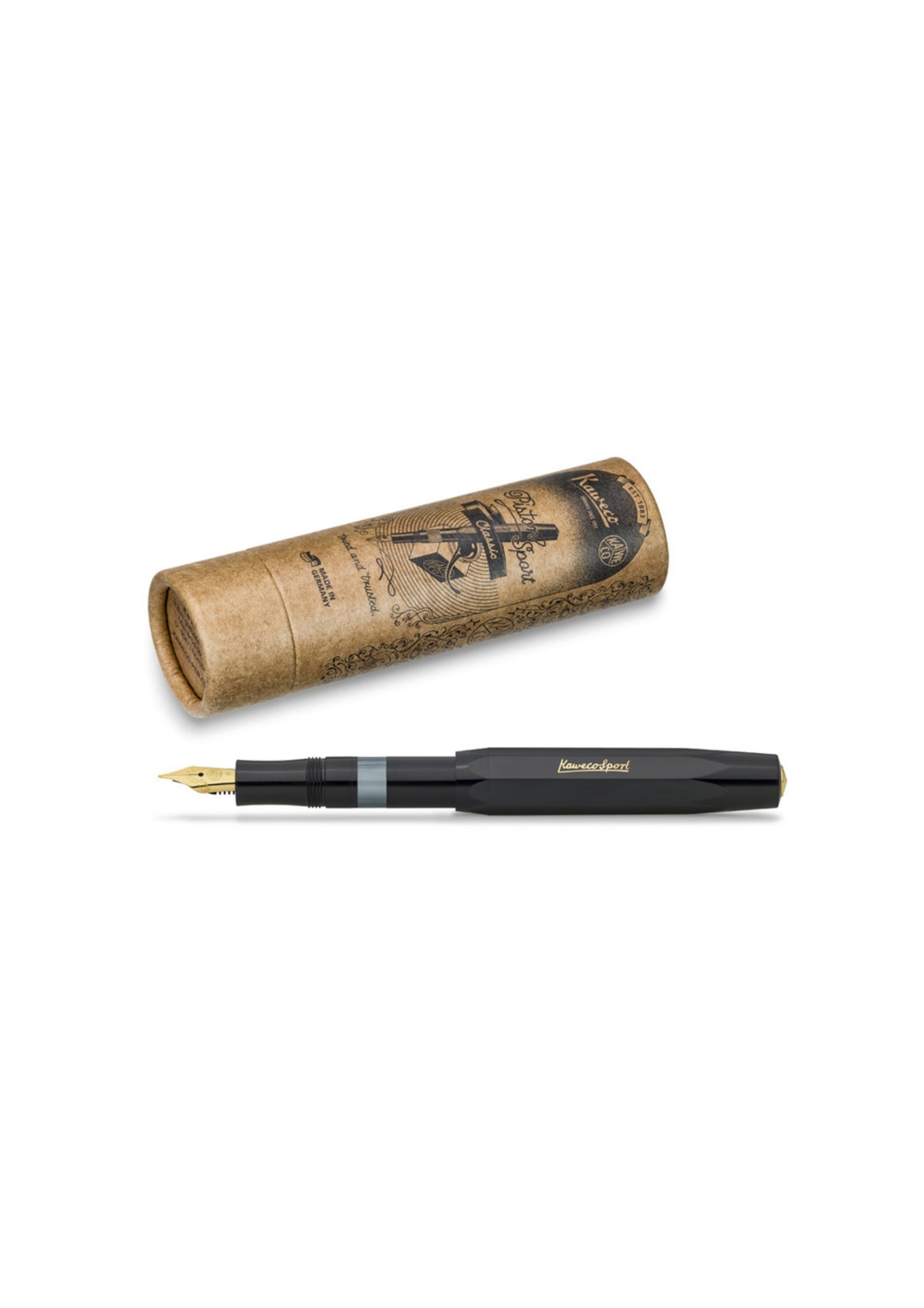 Kaweco PISTON SPORT CLASSIC - Nero / Oro