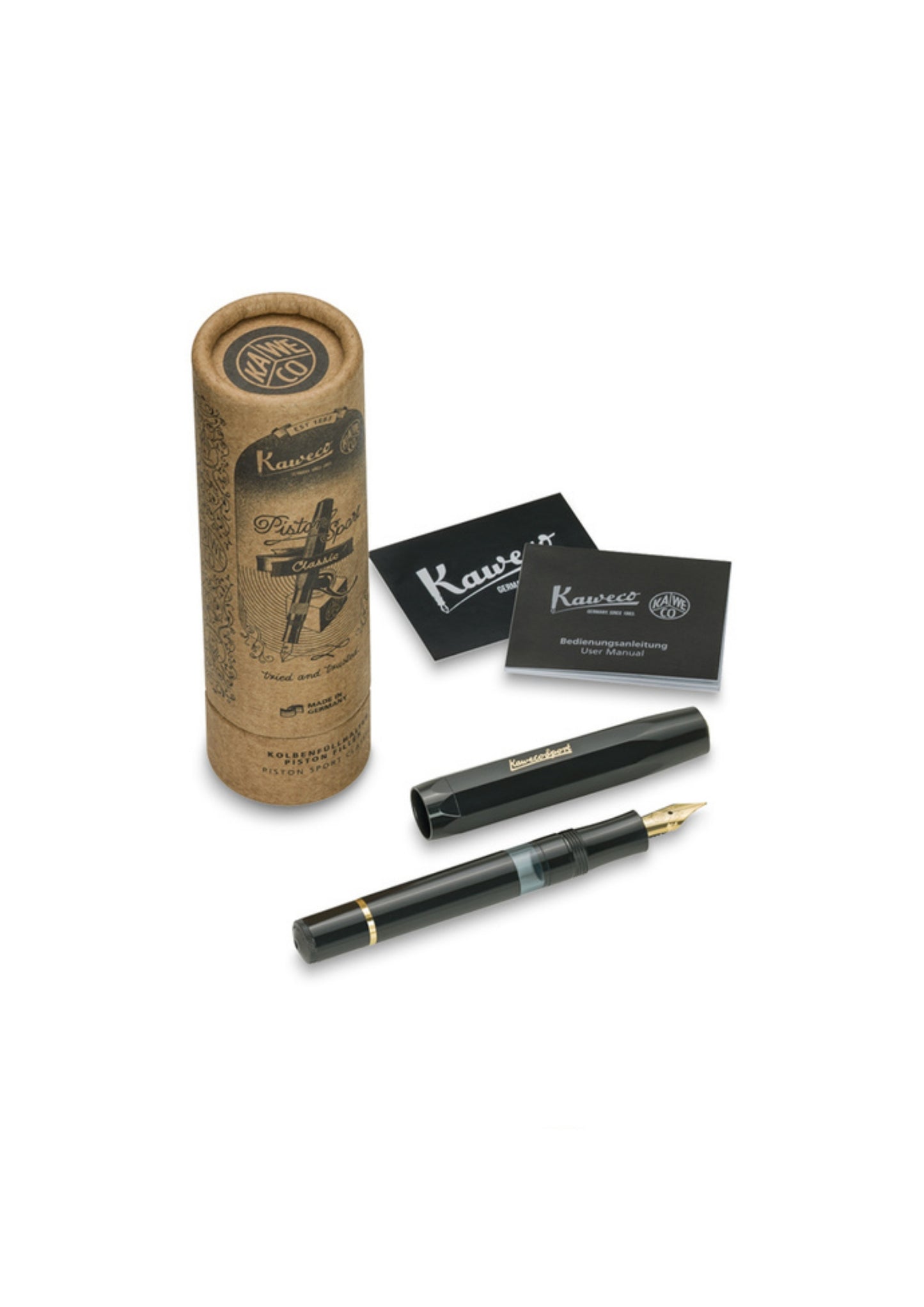Kaweco PISTON SPORT CLASSIC - Nero / Oro