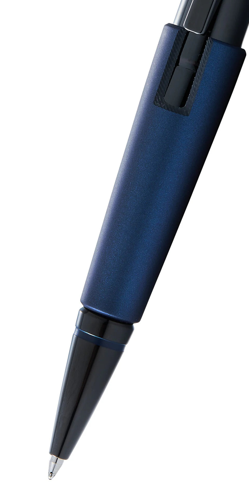 Penna Roller in gel laccato blu opaco Edge