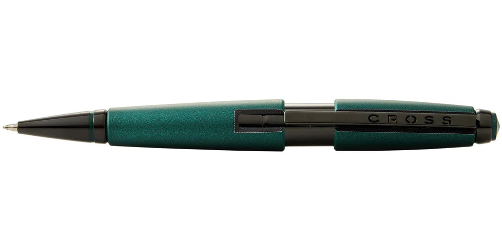 Penna Roller in gel laccato verde opaco Edge