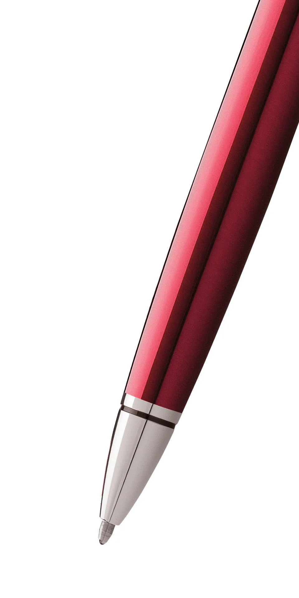 Penna a sfera laccata rossa Coventry