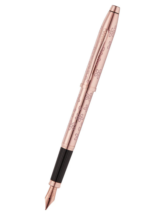 Penna stilografica Century® II Cherry Blossom placcata oro rosa con pennino medio