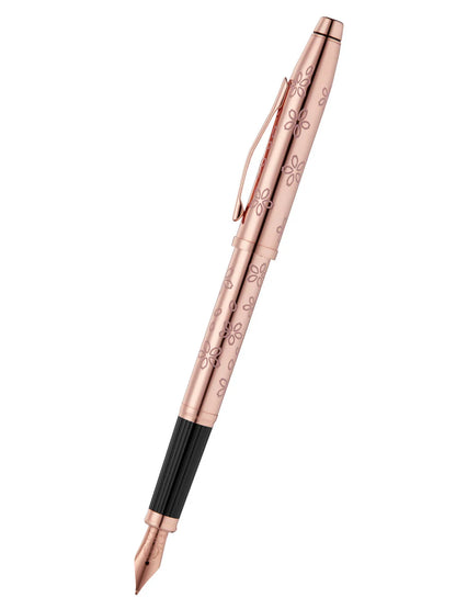 Penna stilografica Century® II Cherry Blossom placcata oro rosa con pennino medio