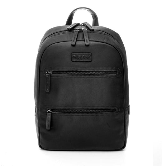 Zaino Round Large Tech Leather - Nero – A. G. Spalding & Bros.