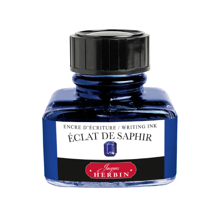 Jacques Herbin inchiostro per stilografica Eclat de Saphir Blu zaffiro