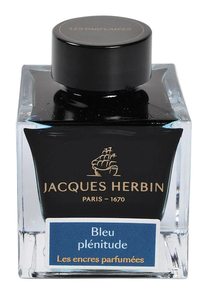 Jacques Herbin  Prestige inchiostro per stilografica Encre parfumée, Bleu Plénitude