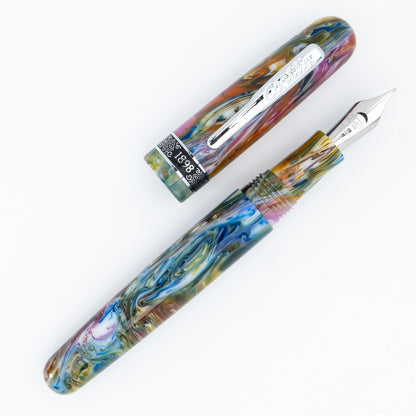 Penna Stilografica Conklin 1898 Misto resina verde