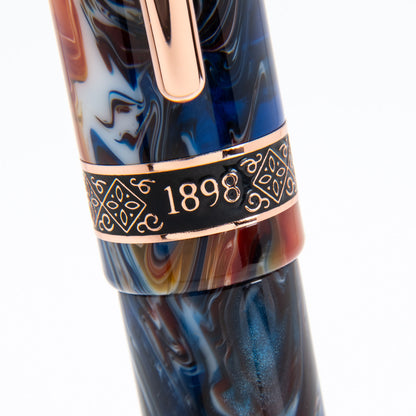 Penna Roller Conklin 1898 Misto resina arancione