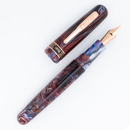 Penna Stilografica Conklin 1898 Misto resina viola