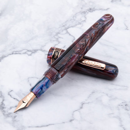 Penna Stilografica Conklin 1898 Misto resina viola