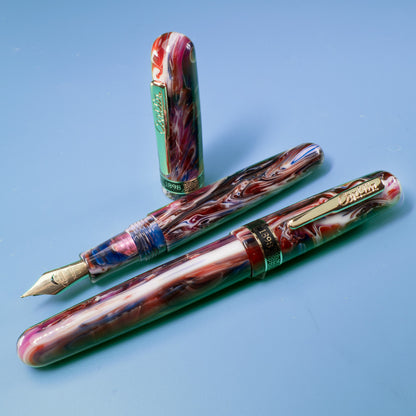 Penna Stilografica Conklin 1898 Misto resina viola
