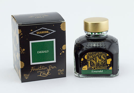 Inchiostro DIAMINE INK - EMERALD 80 ML