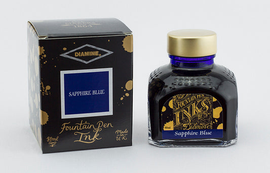 Inchiostro DIAMINE INK - SAPPHIRE BLUE 80 ML