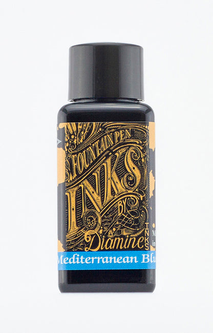 Inchiostro DIAMINE INK - MEDITERRANEAN BLUE 30 ML