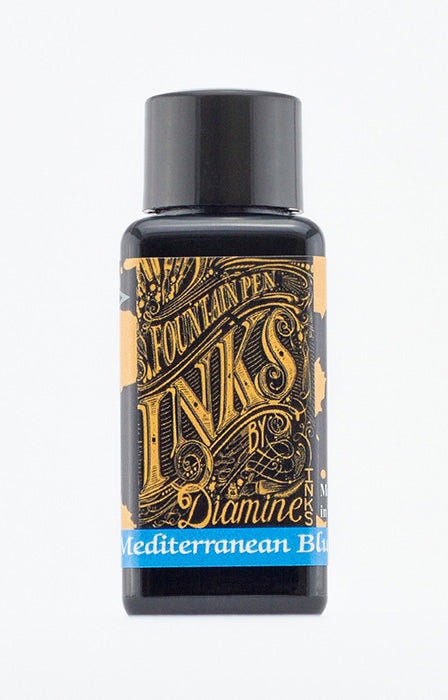 Inchiostro DIAMINE INK - MEDITERRANEAN BLUE 30 ML