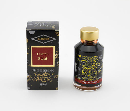 Inchiostro DIAMINE INK - SHIMMERING DRAGON BLOOD 50 ML