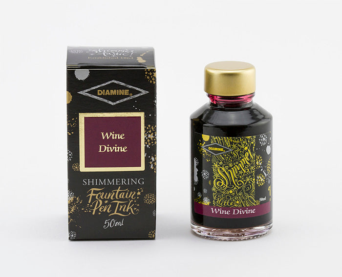Inchiostro DIAMINE INK - SHIMMERING WINE DIVINE 50 ML