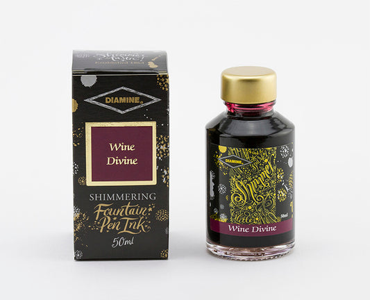 Inchiostro DIAMINE INK - SHIMMERING WINE DIVINE 50 ML