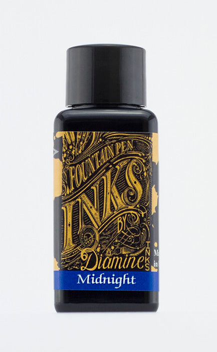 Inchiostro DIAMINE INK - MIDNIGHT 30 ML