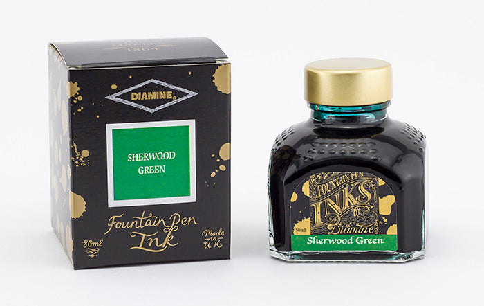 Inchiostro DIAMINE INK - SHERWOOD GREEN 80 ML